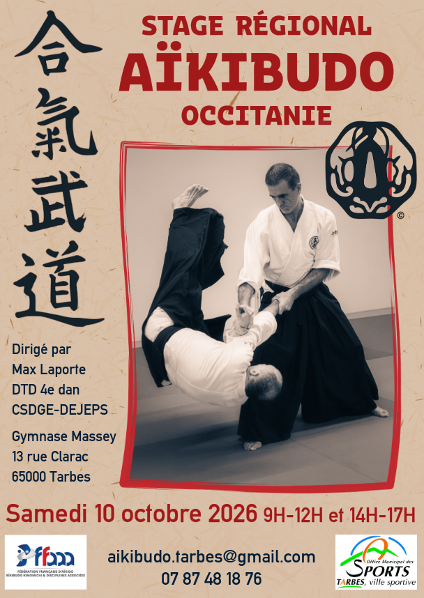 Stage Régional Occitanie - Tarbes - 10 octobre 2026