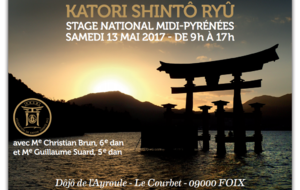 Stage National de Katori Shintô Ryû à Foix
