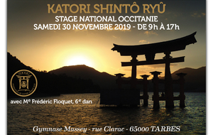 Stage national de Katori Shintô Ryû - Tarbes